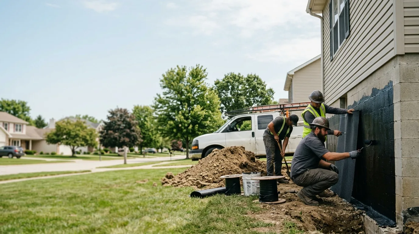 Basement Waterproofing in Leesburg, OH near me